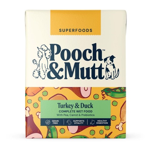 Pooch & Mutt Wet Dog Food Cartons Multipack