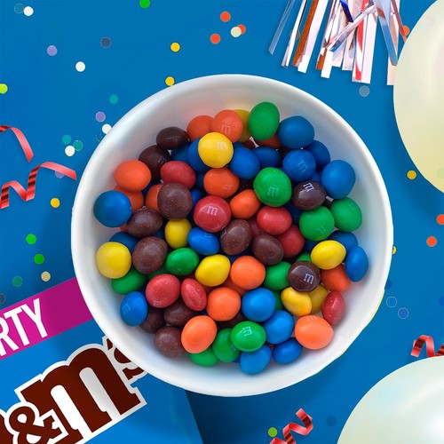 M&M's Crispy Milk Chocolate Party Mix Bulk Snack Bag