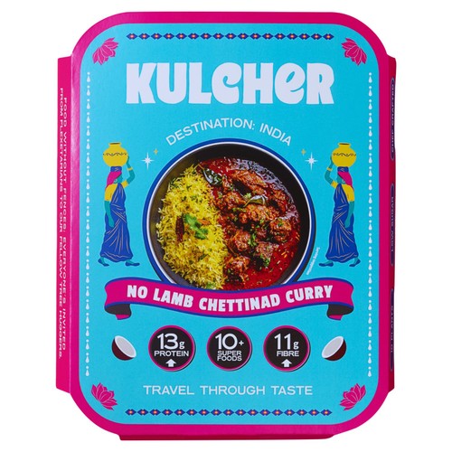 Kulcher No Lamb Chettinad with Garlic Fried Rice