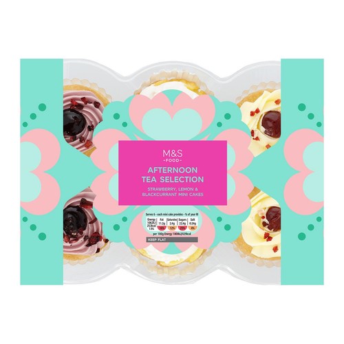 M&S Afternoon Tea Mini Cake Selection