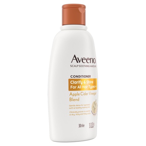 Aveeno Clarify & Shine Apple Cider Vinegar Conditioner for All Hair Types