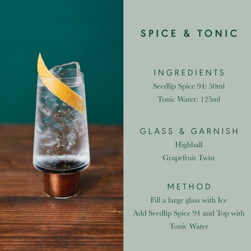 Seedlip Alcohol Free Spirit Spice 94