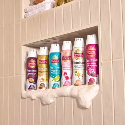 Imperial Leather Relaxing Foamburst Plum Blossom and Cashmere Musk