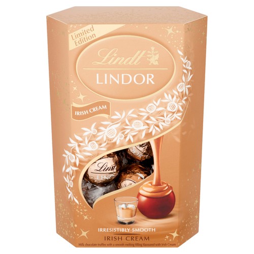 Lindt LINDOR Irish Cream Chocolate Truffles Box