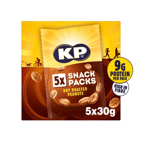 KP Dry Roasted Peanuts Multipack