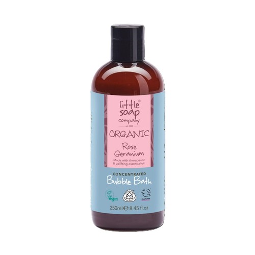 Little Soap Company Organic Concentrated Rose Geranium Bubble Bath 250ml