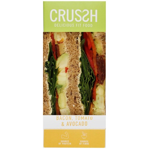 Crussh Bacon, Tomato & Avocado Sandwich