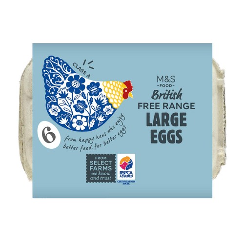 M&S Large Free Range Eggs