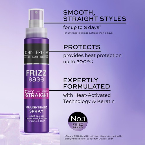 John Frieda Frizz Ease Day Straightening Spray Ocado