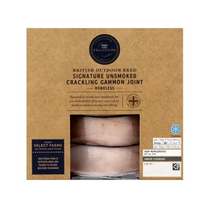 M&S Collection Unsmoked Crackling Gammon Joint