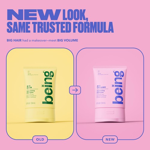 Being BIG VOLUMNE Volumising Shampoo
