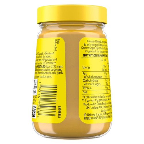 Colman's Original English Mustard 