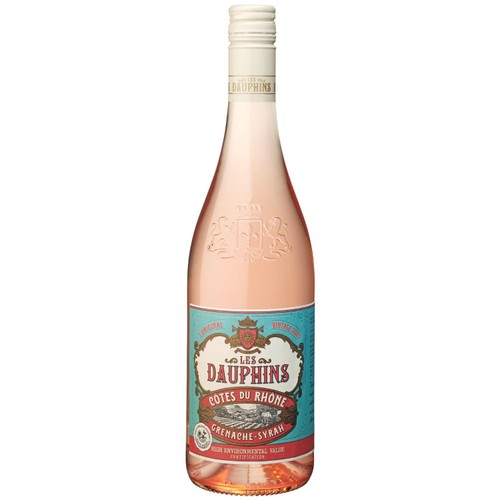 Les Dauphins Cotes du Rhone Rose