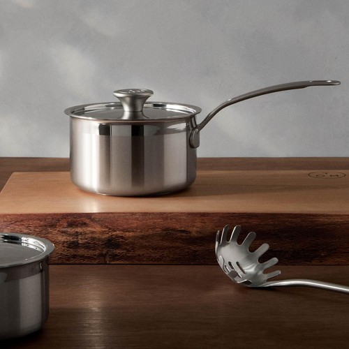 M&S X Tom Kerridge Stainless Steel 16cm Saucepan, Silver