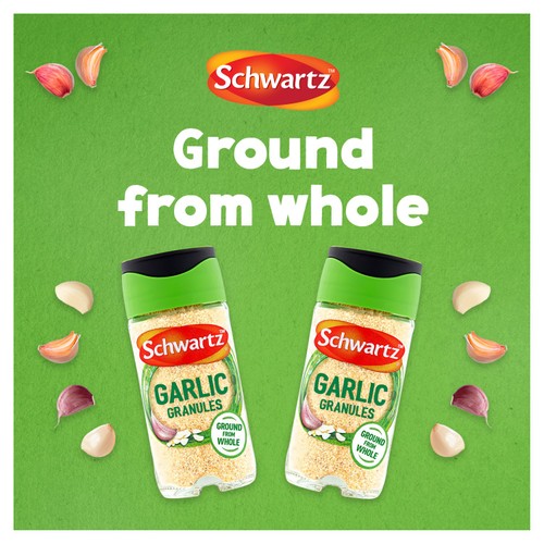 Schwartz Garlic Granules Jar