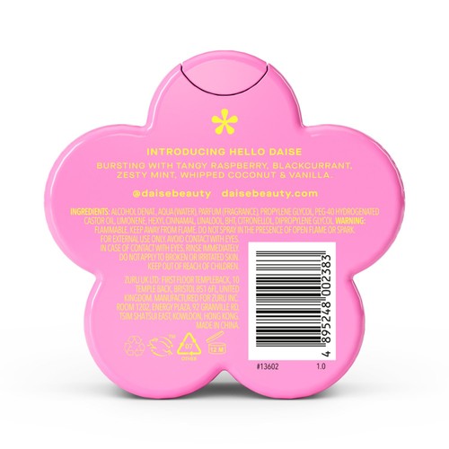 DAISE Hello Fragrance Body Mist in Raspberry & Mint