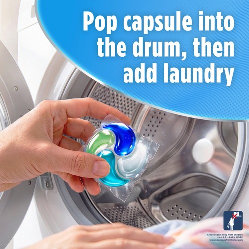 Persil Non Bio 4 in 1 Fast-Dissolving Laundry Capsules 34 Washes