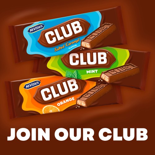 McVitie's Club Orange Biscuit Bars Multipack