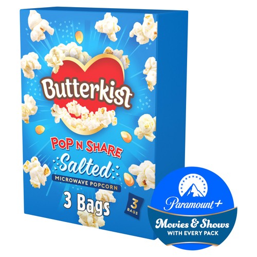 Butterkist Salted Microwave Popcorn