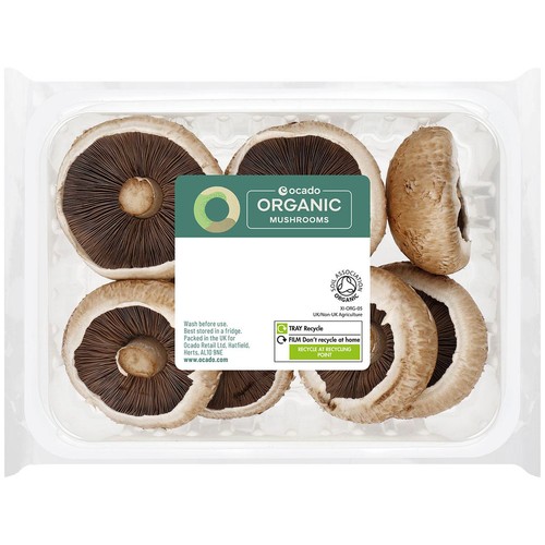 Ocado Organic Portabellini Mushrooms