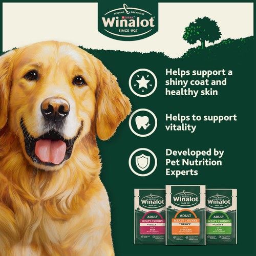 Winalot Meaty Chunks Mixed in Gravy Wet Dog Food