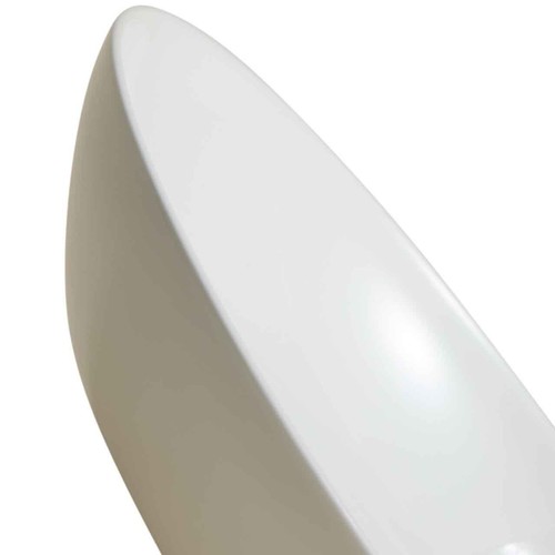 M&S Straight Sided China Pasta Bowl, White