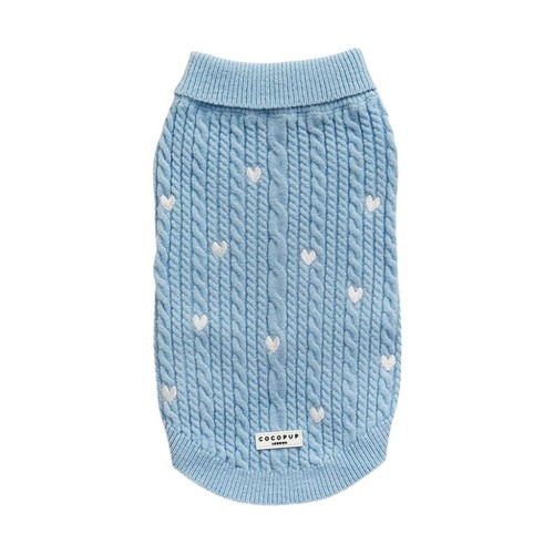 Cocopup Blue Heartstrings Jumper for Dog - M