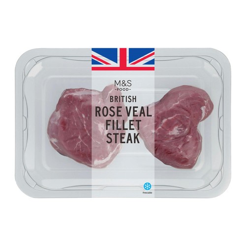 M&S British Rose Veal Fillet Steak