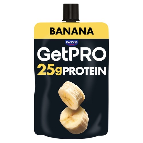GetPro 25g High Protein Banana Yoghurt Pouch