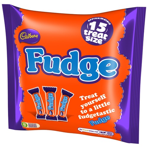 Cadbury Fudge Treatsize Chocolate Bar Pack
