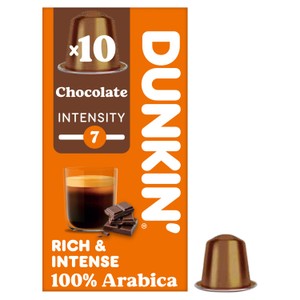 Dunkin Chocolate Nespresso Compatible Coffee Pods