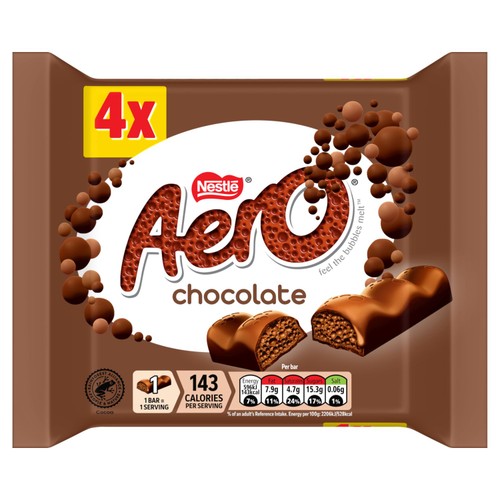 Aero Milk Chocolate Multipack
