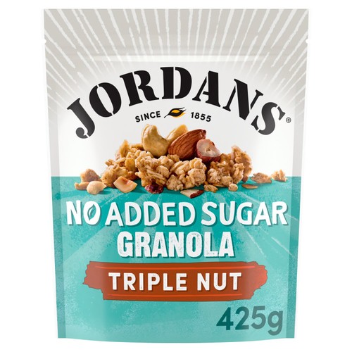 Jordans No Added Sugar Triple Nut Granola Breakfast Cereal
