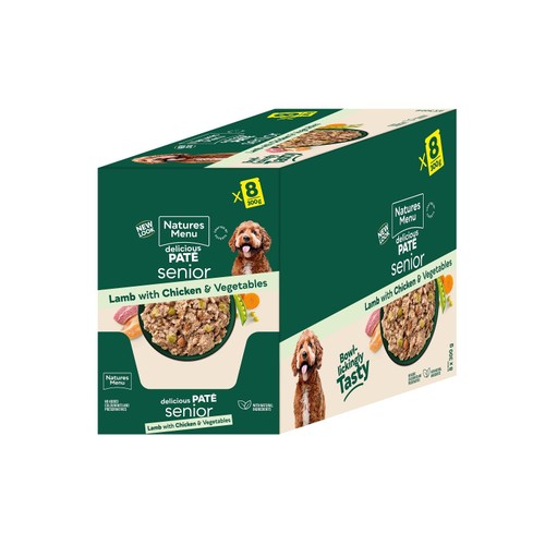 Natures Menu Country Hunter Duck Pouches Adult Dog Food From £6.50