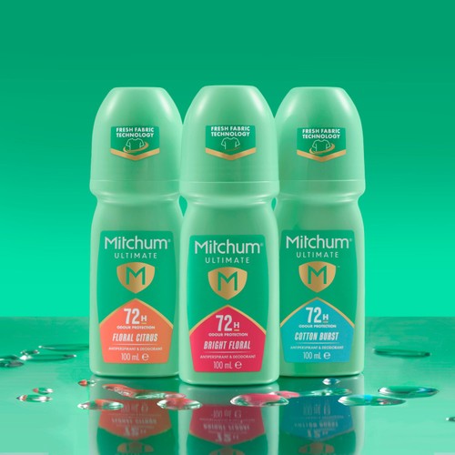 Mitchum Female Ultimate 72H Roll-On, Floral Citrus