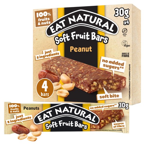 Eat Natural Peanut & Date Soft Fruit Bars