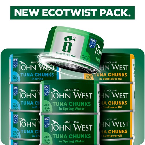 John West MSC Tuna Chunks in Spring Water
