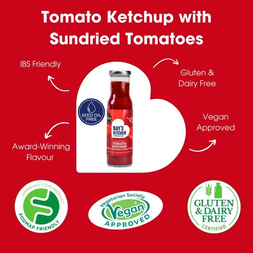 Bay's Kitchen Tomato Ketchup with Sundried Tomatoes