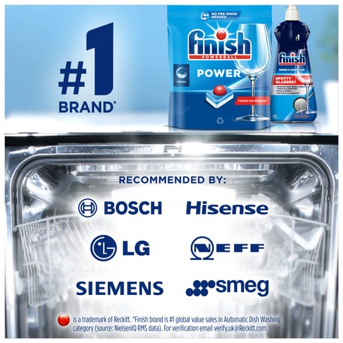 Finish Power Dishwasher Tablets, Original