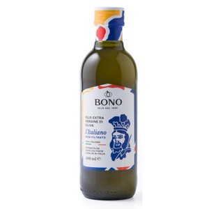 Bono Unfiltered Organic Italian Extra Virgin Olive Oil