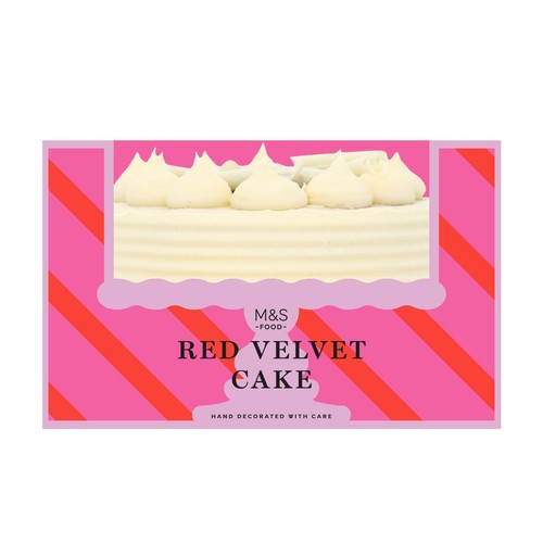 M&S Red Velvet Cake