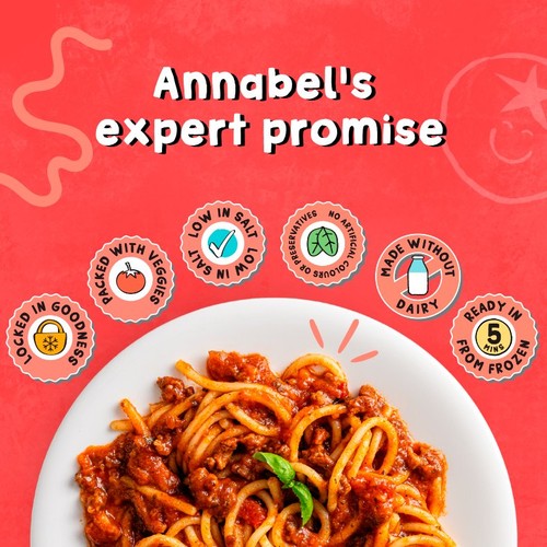Annabel Karmel Frozen Spaghetti Bolognese with hidden veggies