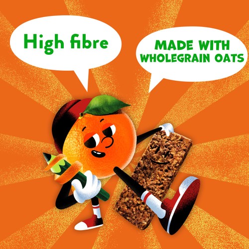 Goodies Kids Snack Mandarin & Apple Oaty Bars Multipack
