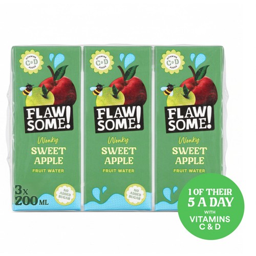 Flawsome! Sweet Apple Wonky Fruit Water