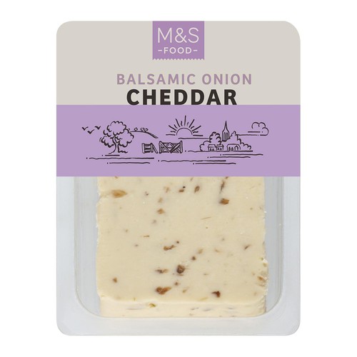 M&S Balsamic Onion Cheddar