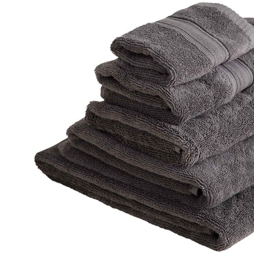 M&S Super Soft Pure Cotton Bath Sheet, Charcoal