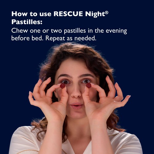 Rescue Blackcurrant Night Pastilles 