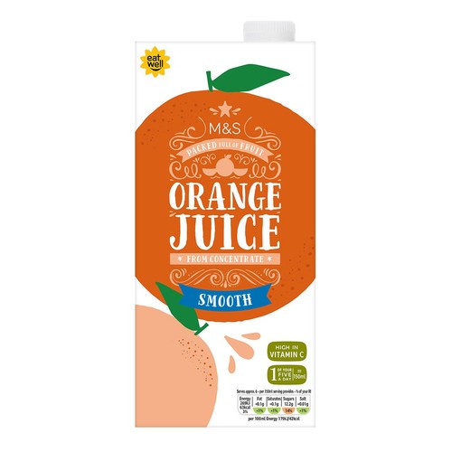 M&S Smooth Orange Juice