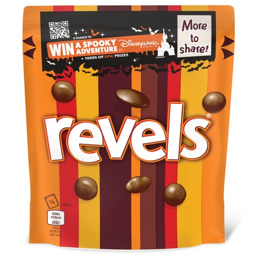 Revels Milk Chocolate with Raisins Coffee or Orange Sharing Pouch Bag