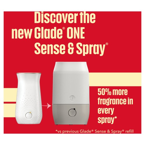 Glade ONE Sense & Spray Holder & Refill Apple & Cinnamon Air Freshener